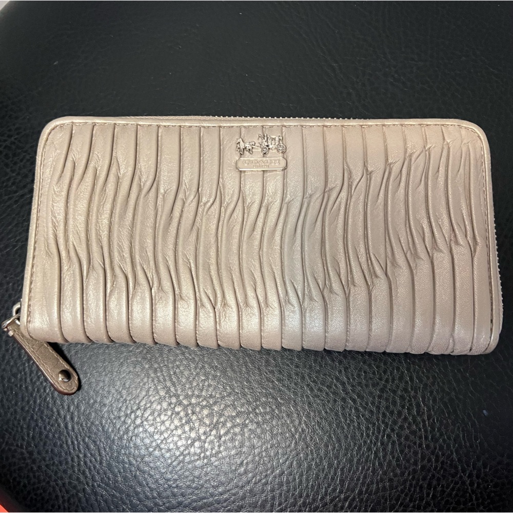 Leather Coach Wallet
